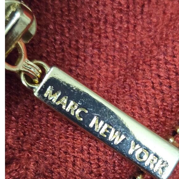 Marc New York Red Cropped Zip Sweater – Size Small - Picture 8 of 10